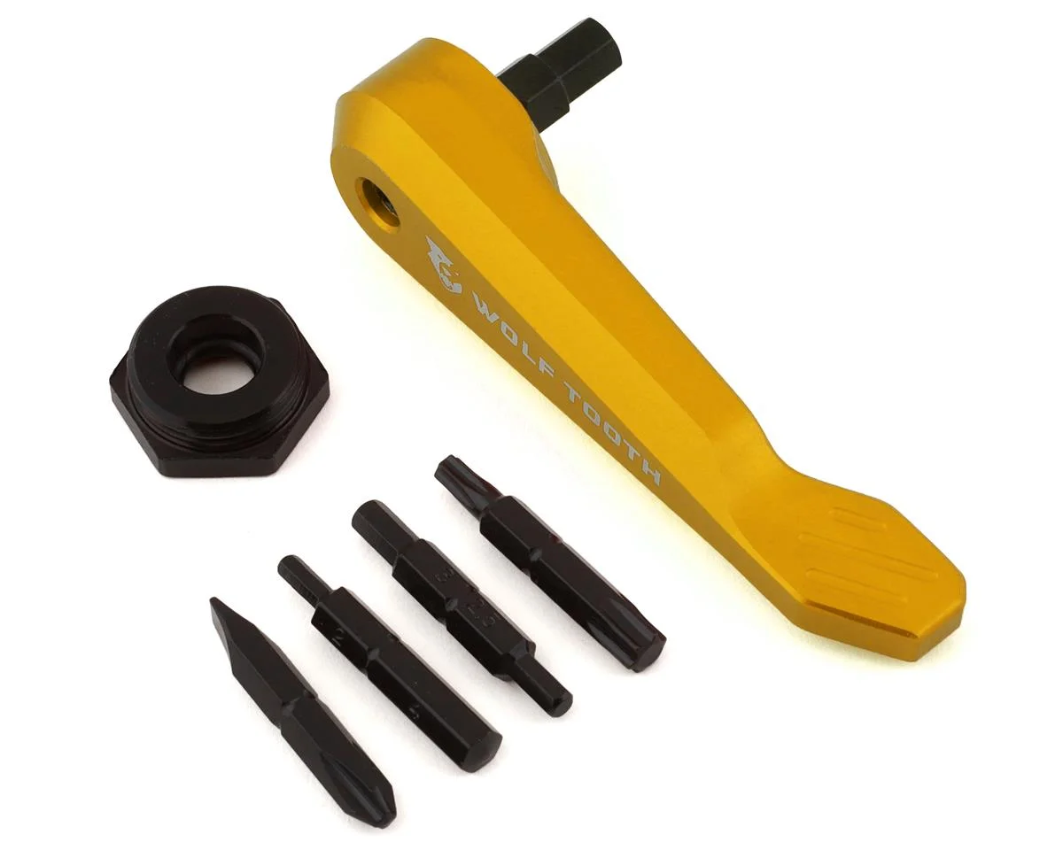 Wolf Tooth Components Axle Handle Multi-Tool (Gold)